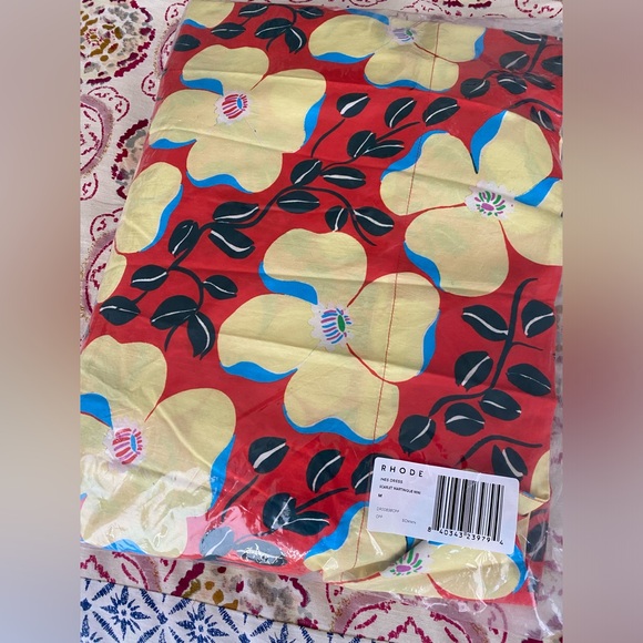 NWT Rhode Ines Dress in Scarlet Martinique print - Picture 6 of 6